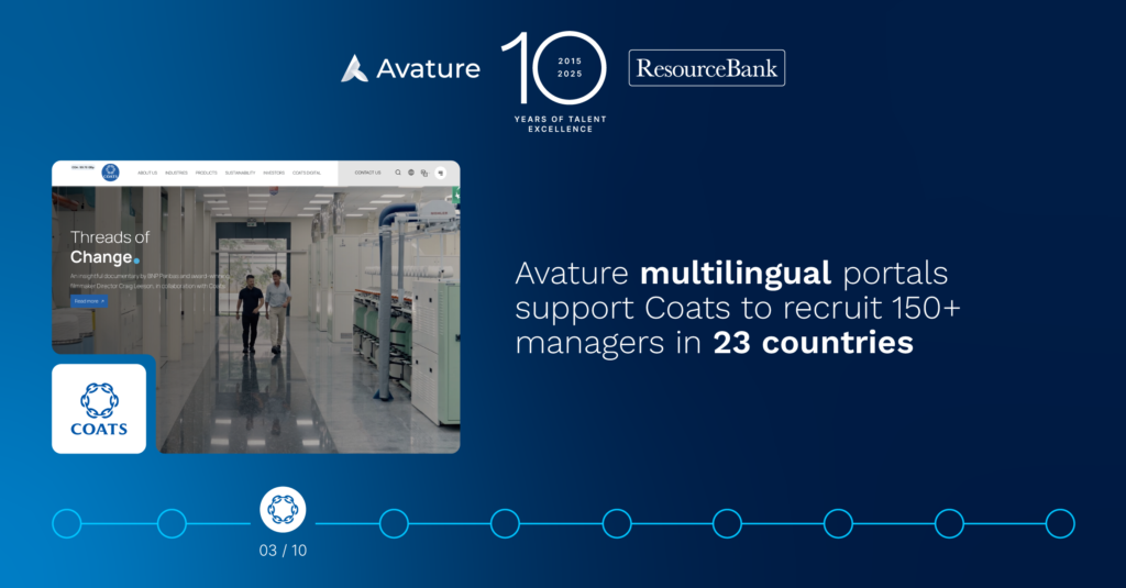 Avature multilingual portals